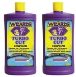 Wizards 11044 Turbo Cut Time Release High Gloss Finish Compound (2 Pack) New. Price: $54.14.