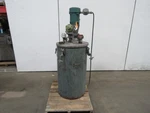 Binks Model 43-717 50 Gallon Steel Airless Paint Mix Tank W/agitator & Pump Used. Price: $719.99.