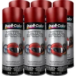 Duplicolor MS300 (6-PACK), Metal Specks Aerosol Paint, Retro Red, 11OZ New. Price: $105.95.