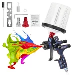 Hvlp Gun Kit 1.3MM Nozzle, 600ML Cup, Air Regulator - Paint Sprayer For Ca New. Price: $76.99.