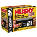 Husky 42 Gal Heavy Duty Contractor Trash Garbage Bags 3 Mil 50 Count New. Price: $35.05.