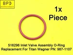 1X Titan Wagner 516296 Inlet Valve Assembly Replacement O-ring Pn: 987-1107 New. Price: $8.99.
