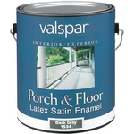 Valspar Dk Gray Ltx Floor Enamel New. Price: $54.26.