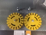 Pack 4" Decal Remover Eraser Whizzy Wheel Adhesive With Adapter #H2 New. Price: $21.50.