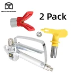 2 Pack Airless Paint Gun 3600PSI W/517 Tip & Guard For Sprayers New. Price: $29.79.