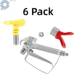 Pack Airless Paint Gun 3600PSI For Sprayers With 517 Tip & Guard New. Price: $83.90.