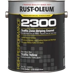 1 Pc Rust-oleum '2348402 Traffic Zone Striping Paint, Gal., Yellow, Water New. Price: $78.11.