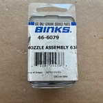 New Binks 46-6079 63PR Fluid Nozzle Assembly Genuine. Price: $50.00.