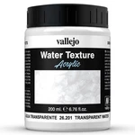 Vallejo Water Texture Acrylic 200ML Transparent Paint New. Price: $19.99.