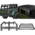 Steel Rear Roof Rack 18.8" High Bed Rail Fit Jeep Gladiator Jt 2020-2026 New. Price: $359.99.