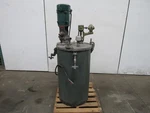 Binks 43-717 50 Gallon Steel Airless Paint Mix Tank W/agitator & Pump Used. Price: $719.99.