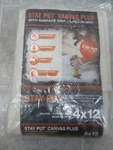 Trimaco 4' X 12', Stay Put Canvas Plus Runner New. Price: $21.59.
