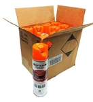 (12) Rust-oleum 203027V Precision Line Marking Paint Fluorescent Orange 17 Oz New. Price: $123.93.