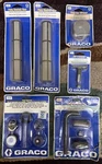 New Graco Lot Pump Repair Kit, 2 Manifold Filters, 16P151, Strainer Switch Tip. Price: $175.00.