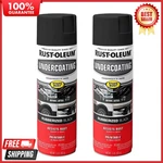Rust-oleum Automotive Rubberized Undercoating Spray Car Black Paint 15OZ X2 Pack New. Price: $21.05.