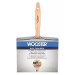 Wooster Z1519-6 6" Block Soft, Black China Bristle, Paint Brush, Sealed Maple New. Price: $38.69.