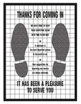Plastic Coated Disposable Automotive Floor Mats Case Of 500 New. Price: $113.10.
