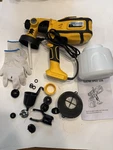 Cosyjazz 1200W Hvlp Paint Sprayer Gun 1400ML 5 Nozzles 3 Patterns Open. Price: $39.99.