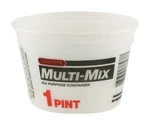 Leaktite 002C01MM500 Clear Plastic Multi-mix Container Bucket Pt. (pack Of 25) New. Price: $22.68.