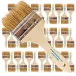 36 Pack - 3" Chip Brushes For Paints, Stains, Varnishes, Glues & Gesso New. Price: $26.99.