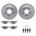 For Bmw M3 90-91 Dfc 7512-31025 Pro-kit 5000+ Drilled & Slotted Rear Brake New. Price: $204.98.