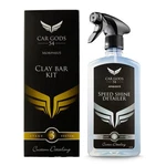 Car Gods Clay Bar & Spray Lubricant Detailing Kit Quick Shine Detailer - 500ML New. Price: $48.67.