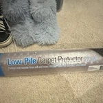 Tenex Low-pile Carpet Protector Roll 27 In 6 Ft Clear Plastic Gripper Back New. Price: $15.00.
