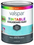 Valspar Tintable Chalkboard Paint Base #68008 (29 Oz) - Brand New. Price: $29.99.