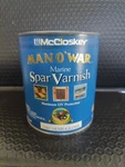 Mccloskey Man O' War Marine Spar Varnish 7507 Semi- Gloss 98% Full Read $ New. Price: $19.99.