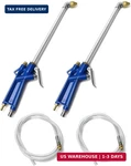 Qwork 2 Set Air Blow Gun Pneumatic Engine Cleaning With 4FT Hose, D New. Price: $32.32.