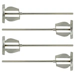 Jiffy Mixer HS-1 1/4" Shaft 2 Gallon Stainless Steel Paint Grout Blade 4PK New. Price: $89.95.