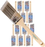 Pro Grade - Paint Brushes 12EA 2" Angle New. Price: $49.18.