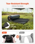 6 Mil Plastic Sheeting 10X100FT Heavy Duty Drop Cloth Vapor Barrier Black New. Price: $92.99.