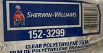 (2) Sherwin-williams Clear Plastic Sheeting 4800 Sq Ft New. Price: $79.99.