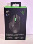 New Razer Basilisk V3 X Hyperspeed Customizable Wireless Gaming Mouse RZ01-0487. Price: $36.99.