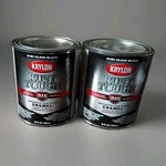 Krylon Rust Tough Oil-based Semi-gloss Control Enamel, Black, 1 Qt.- 2 Pack New. Price: $24.00.