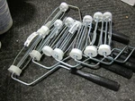 Linzer Roller Frame Plastic 7 " 4 Wire Cage Qty 8 New. Price: $45.00.