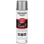 Rust-oleum 239007 Precision Line Marking Paint, 16 Oz, Silver, Solvent -based New. Price: $7.55.