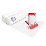 Plastic Sheeting Mil, 4' X 50' (200 Sq.ft.), Pack Of Thick Semi-clear P... New. Price: $57.95.