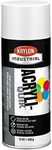 Krylon Interior-exterior Industrial Paint Flat White K01502A07 6 Pack New. Price: $69.99.