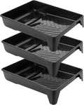 Bates- 9 Paint Tray, 3 Pack, Black Plastic Roller Inch, Deep New. Price: $24.29.