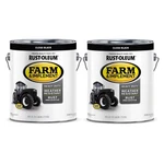 Rustoleum 2801652PK Farm & Implement Enamel Paint, Gallon, Gloss Black, Pack New. Price: $179.73.