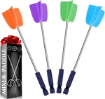 4 Pcs Silicone Resin Mixer Paddles For Drill, Epoxy Gainsboro New. Price: $9.11.