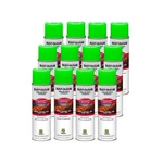 Rust Oleum 15OZ Fluorescent Green Marking Paint Pack Of 12 Fast Dry Durable New. Price: $84.69.