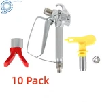 10 Pcs Airless Paint Gun 3600PSI W/517 Tip & Guard For Sprayers New. Price: $164.98.