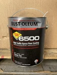 Rust-oleum 6500 High Traffic Epoxy Floor Coating Part Dunes Tan Open. Price: $130.00.