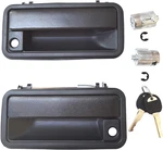 Metal Exterior Door Handles W/lock Cylinders & Keys For Chevy Tahoe Suburban C/k New. Price: $36.62.