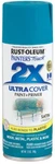 New Case Of (6) Rustoleum 257461 Ultra Cover 2X Lagoon Spray Paint 7449010. Price: $32.99.