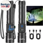 Led Rechargeable Flashlights 9900 High Lumens 2PACK, Super Bright Flashlight, Zo New. Price: $39.57.