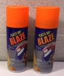 2 Performix Plasti Dip Mulit-purpose Rubber Coating Spray Blaze Orange 11OZ New. Price: $40.00.